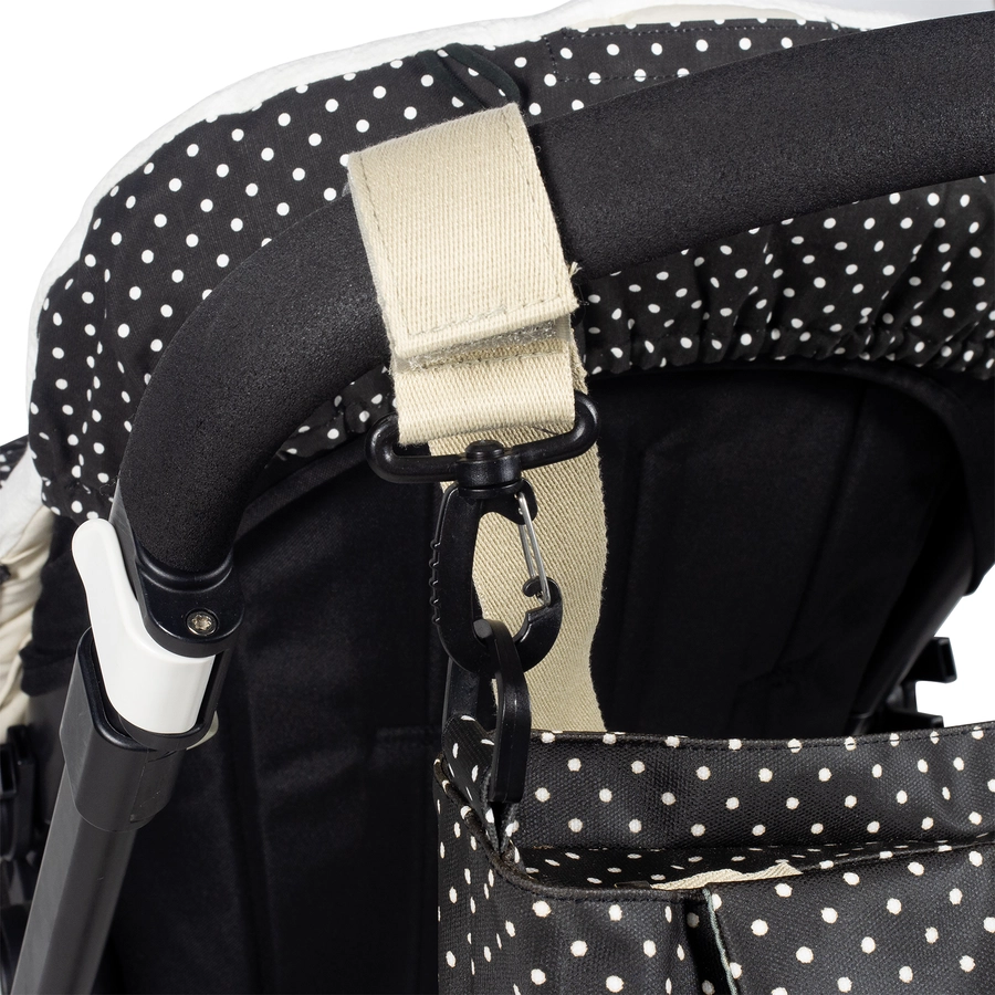Walking Mum Wickeltasche Emily schwarz