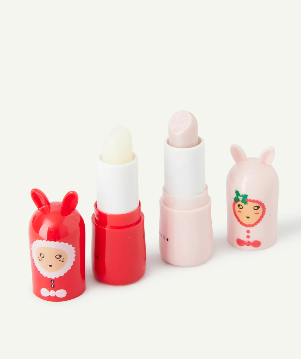 INUWETCOFFRET DUO BAUME À LÈVRES HYDRATANTS HOUX MANGUE ET SUCRE D'ORGE VEGAN