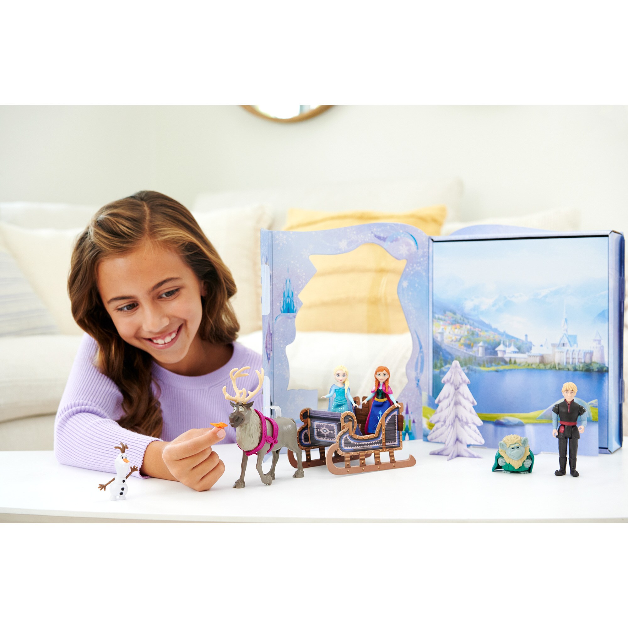 Mattel Spielfigur Disney Die Eiskönigin Geschichten-Set