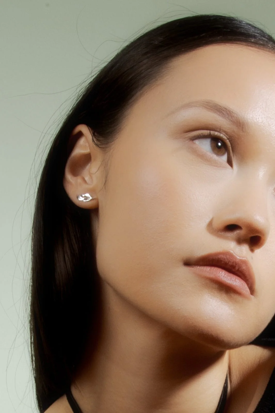 Jane Kønig Leaf Stud solv