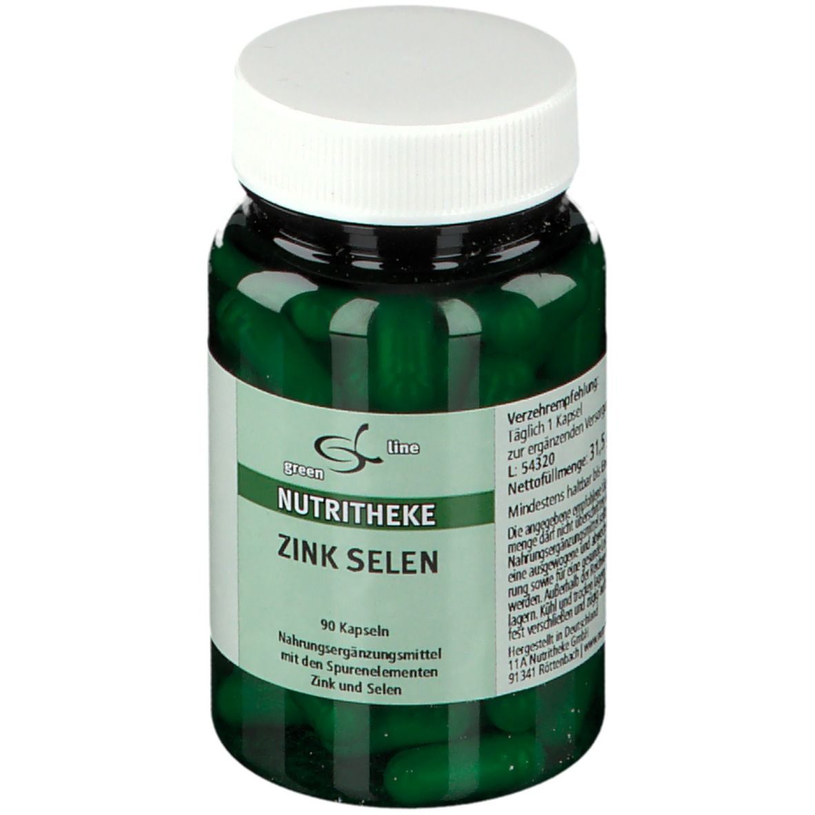 green line NUTRITHEKE Zink Selen
