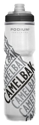 Bidon isotherme Camelbak Podium Chill Race Edition Blanc/Noir - 710ml