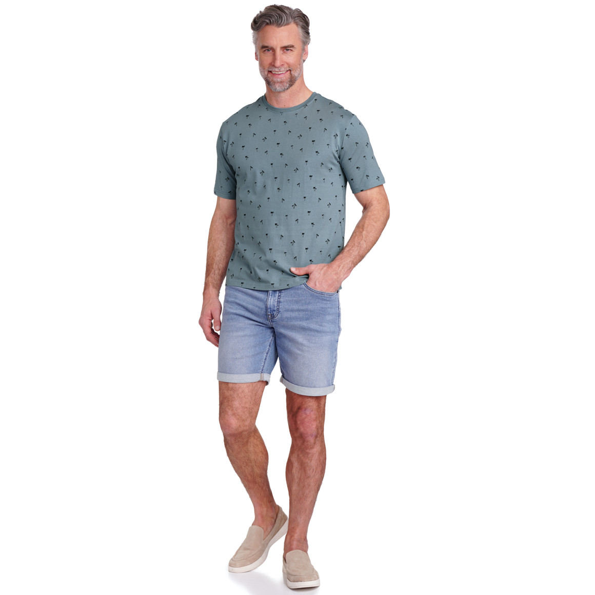 VanVaan Denim Herren T-Shirt aus Bio-Baumwolle blau