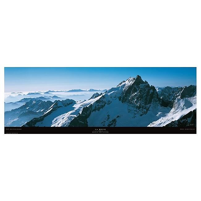 MARIO COLONEL - POSTER LA MEIJE MASSIF DES ECRINS MARIO COLONEL