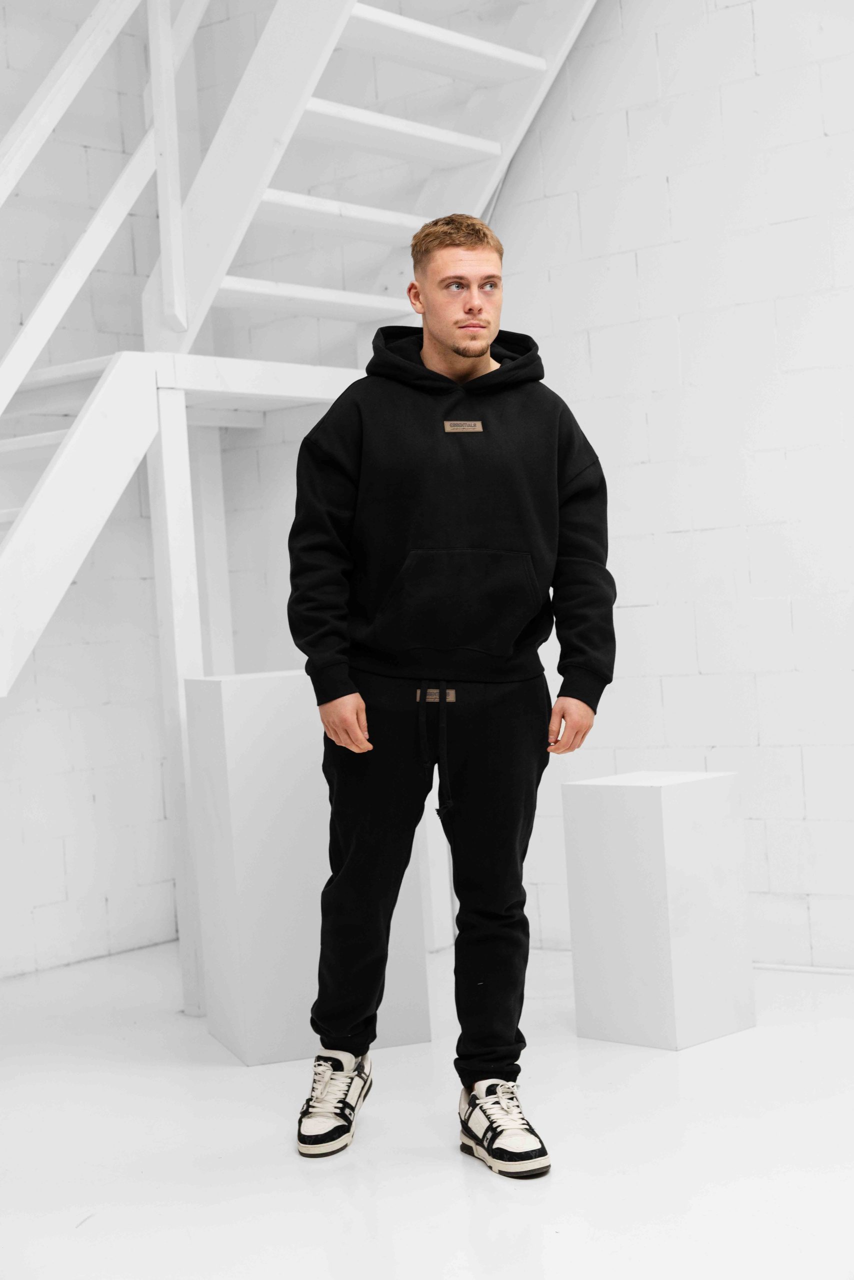 Cou7ure Essentials Rubber Trainingspak Heren Zwart