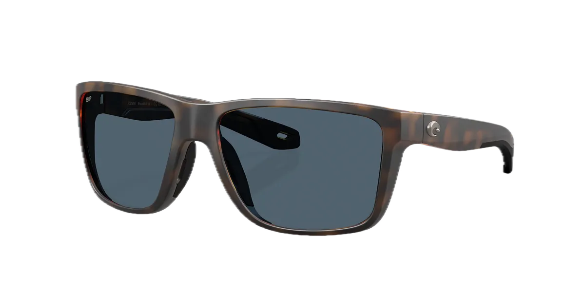 Costa Del Mar Broadbill II Grey 580P/Matte Tortoise