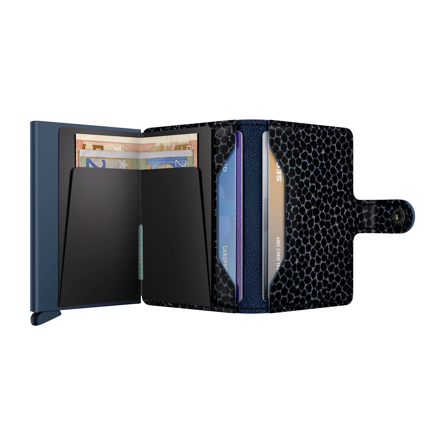 Secrid Miniwallet Giraffina blue