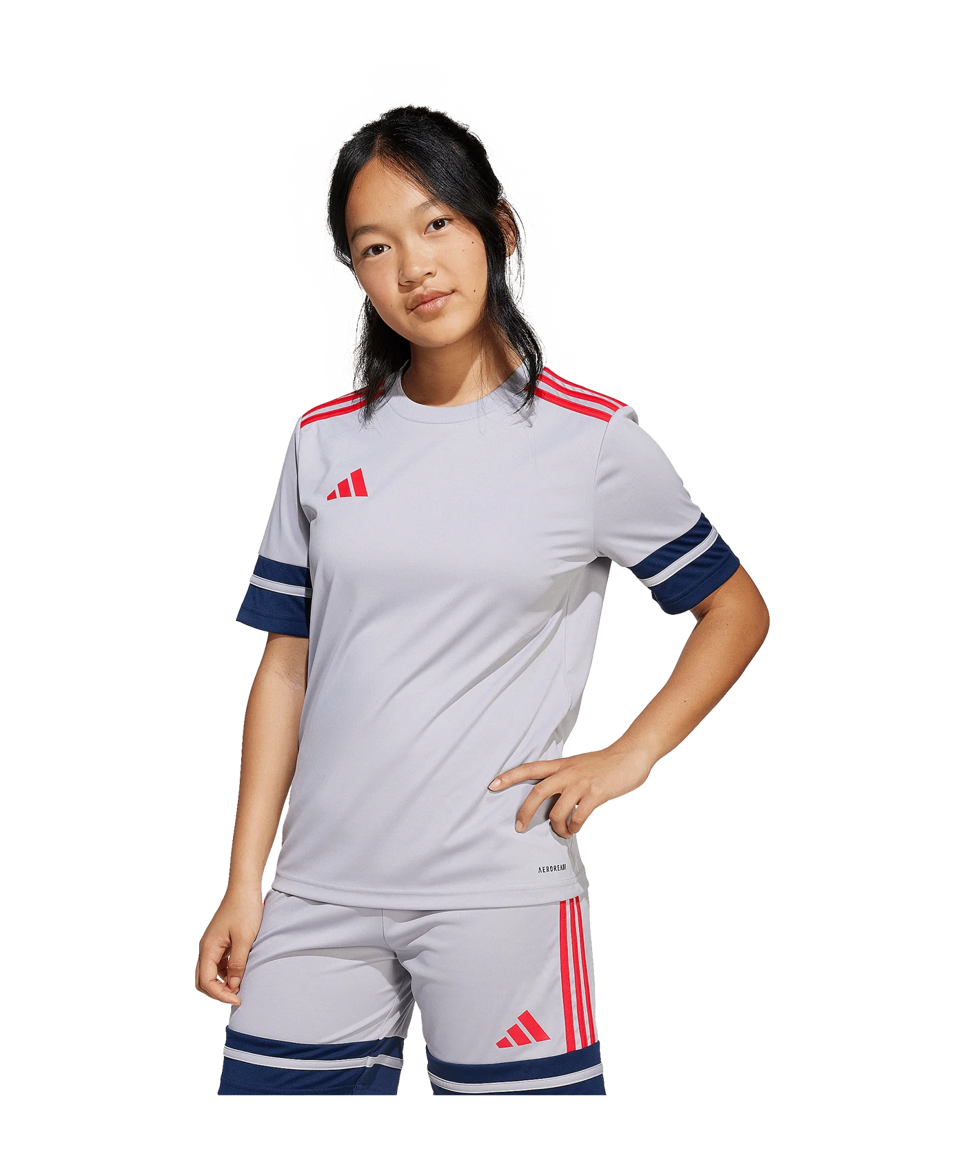 adidas Squadra 25 Trikot Kids Grau