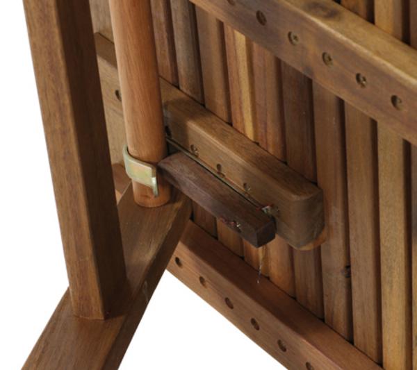 Siena Garden Klapptisch Falun, ca. B80/H74/T80