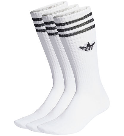 adidas Originals Socken - 3er-Pack - Hoch Crew - Weiß