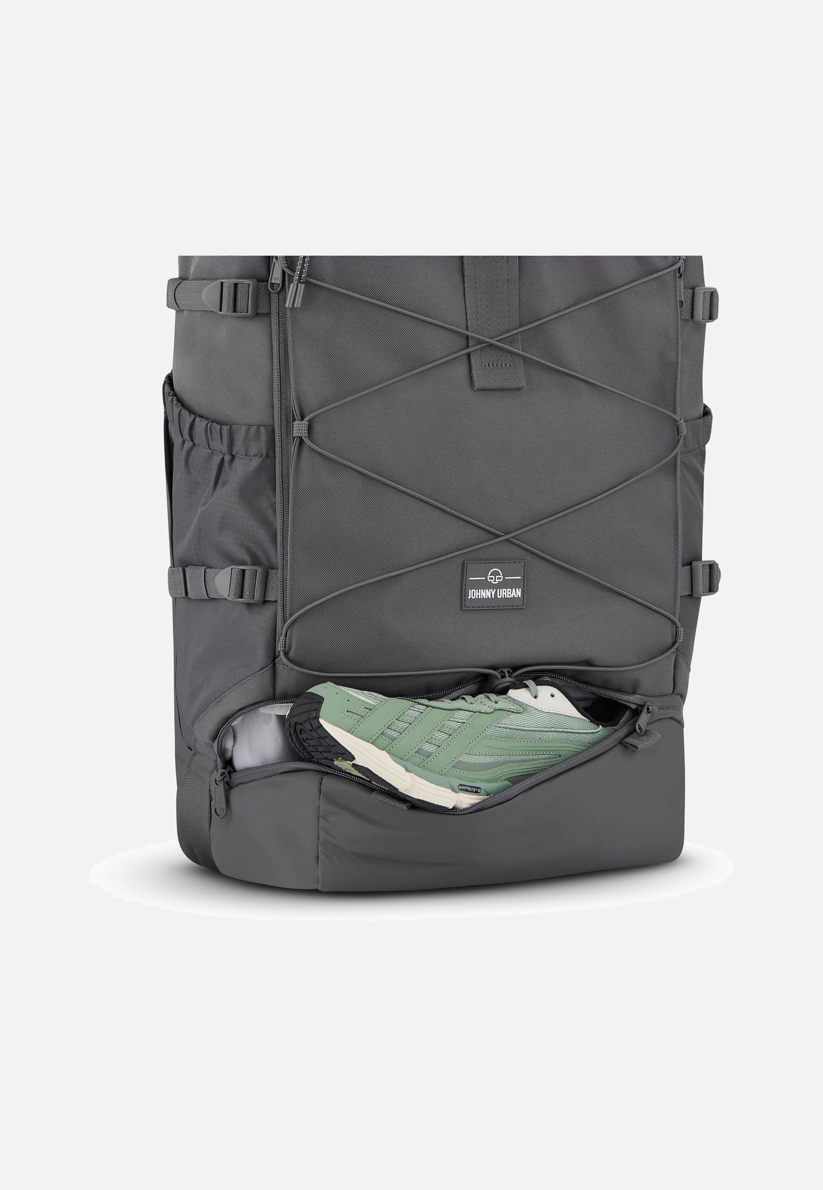 Allen Large Travel Dunkelgrau - Rolltop Rucksack