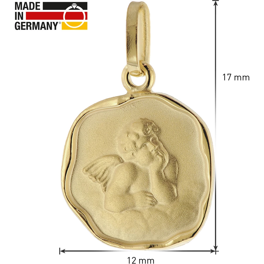 Acalee Kinder-Halskette mit Schutzengel 3338K Gold gold