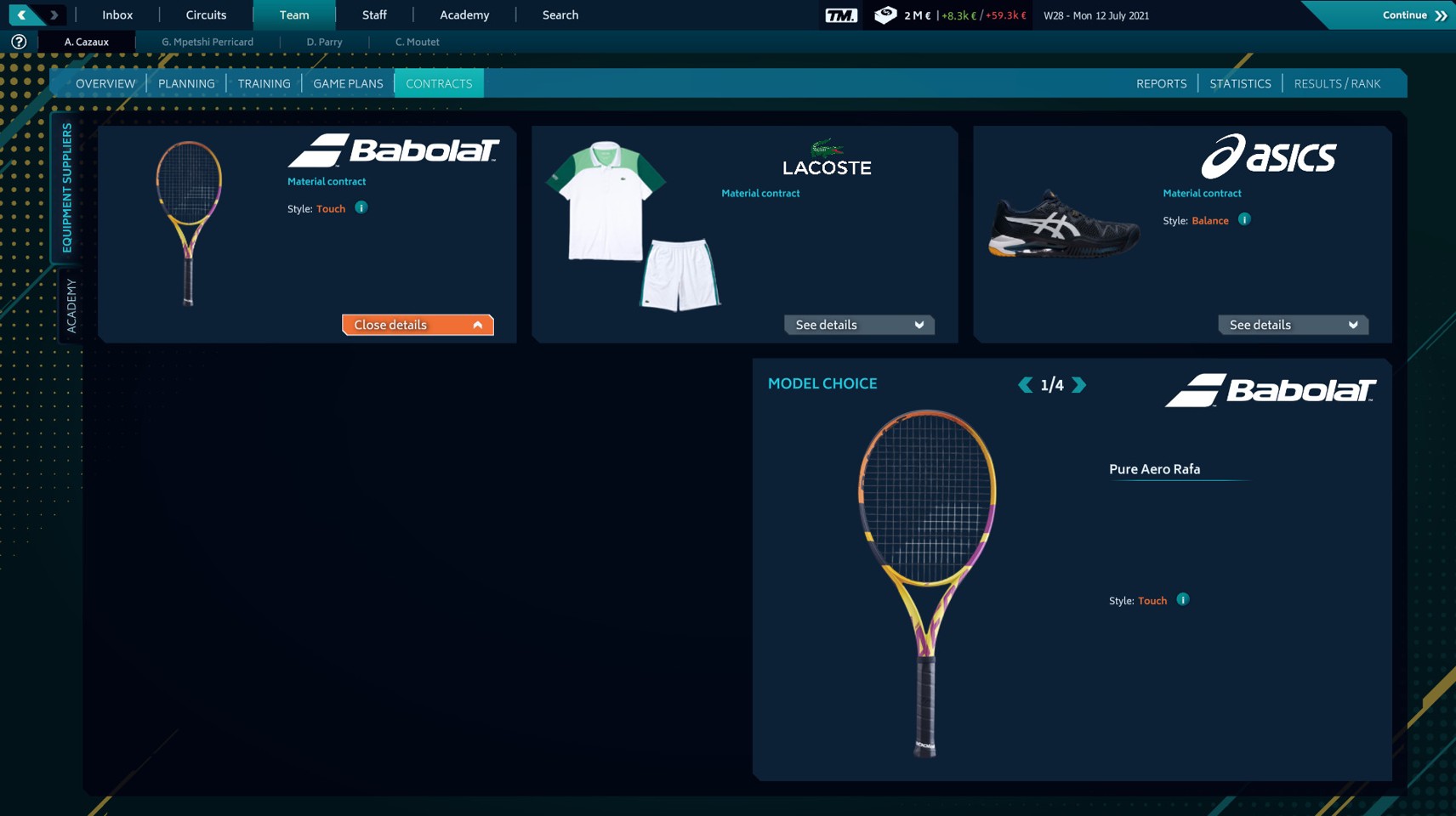 Tennis Manager 2021- PC