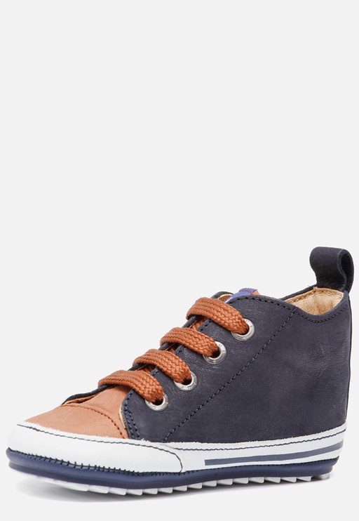 Shoesme Babyschoenen blauw Nubuck