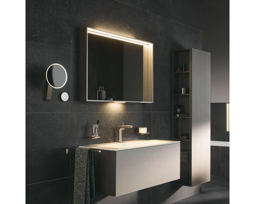 LED badkamerspiegel KEUCO X-Line 80x70 cm wit IP 24