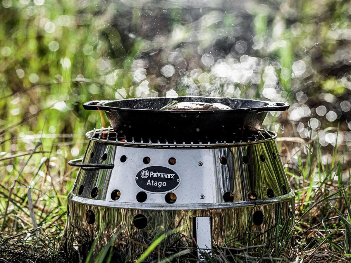 Petromax grill Skillet 2 handvaten Ø 30 cm gietijzeren pan