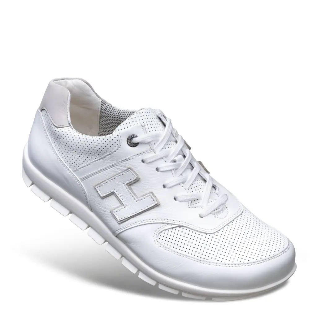 DAMEN - Sneaker LUGANO weiss-grau