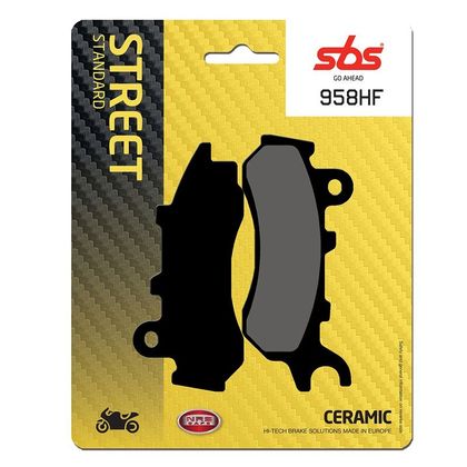 Plaquettes de freins SBS 958HF Organique avant