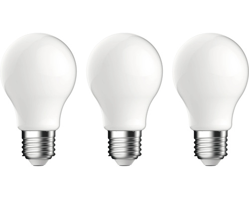 3x LED Lamp A60 E27/4.5W (40W) 470 lm 6500 K daglichtwit mat 3 stuks