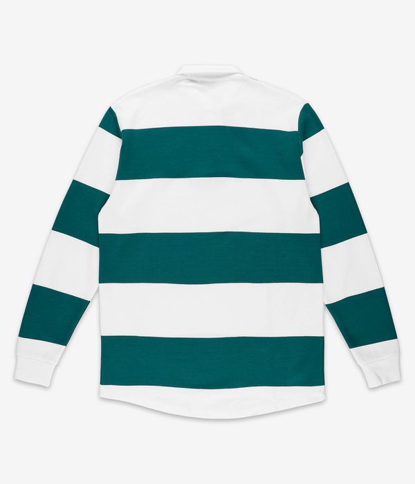 Hélas Yard LS Polo Longsleeve (white green)