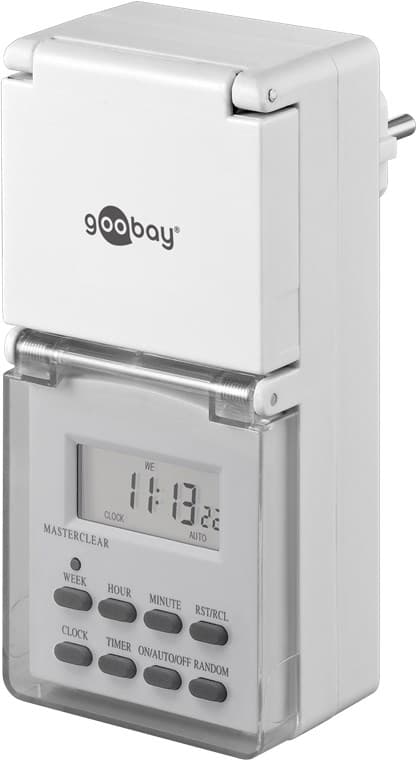 Sett med 2, digital timer IP44