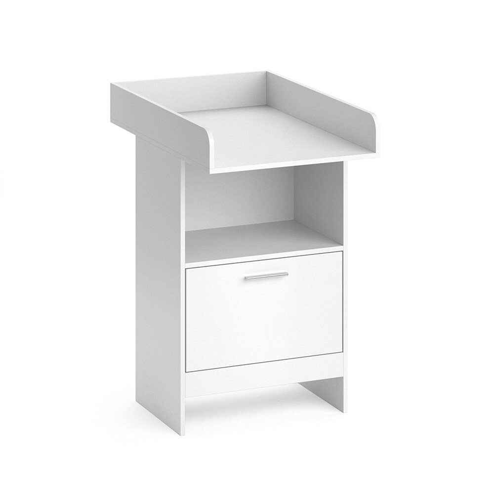 Vicco Wickeltisch Wickelkommode Wickelschrank Leo Wickelaufsatz Schublade Weiß