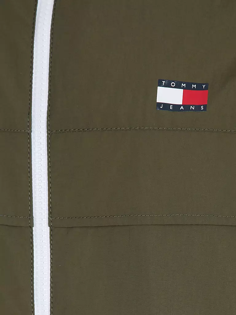 TOMMY JEANS Windbreaker CHICAGO olive