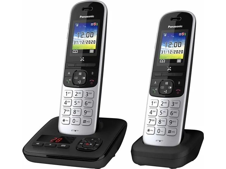 Panasonic KX-TGH722GS schwarz DECT/AB