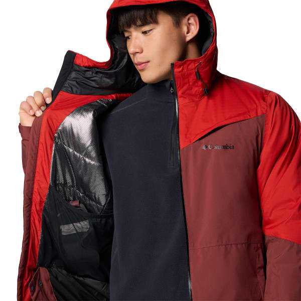 Veste de ski COLUMBIA ICEBERG POINT II JACKET SPICE/SAIL RED