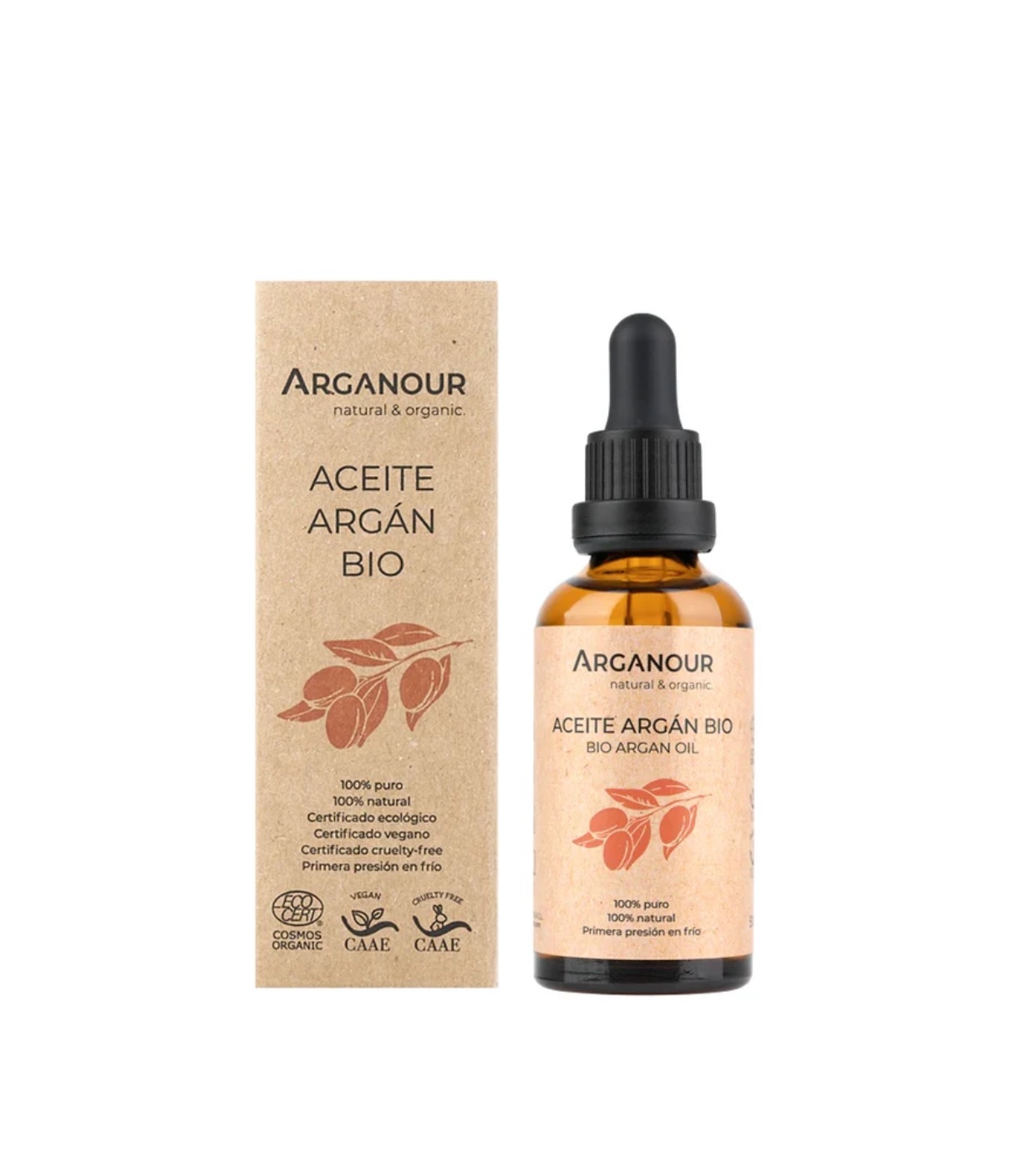 Arganour - Óleo de Argan Orgânico 100% puro