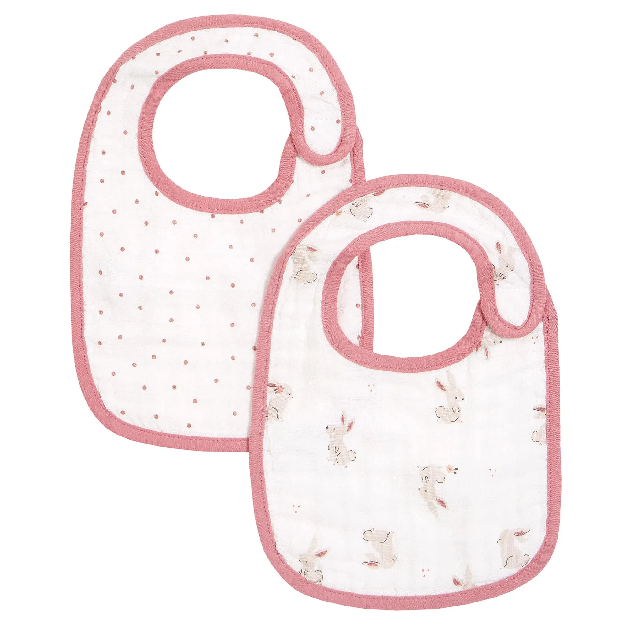Petit Lem Ensemble de 2 Bavoir Lapins