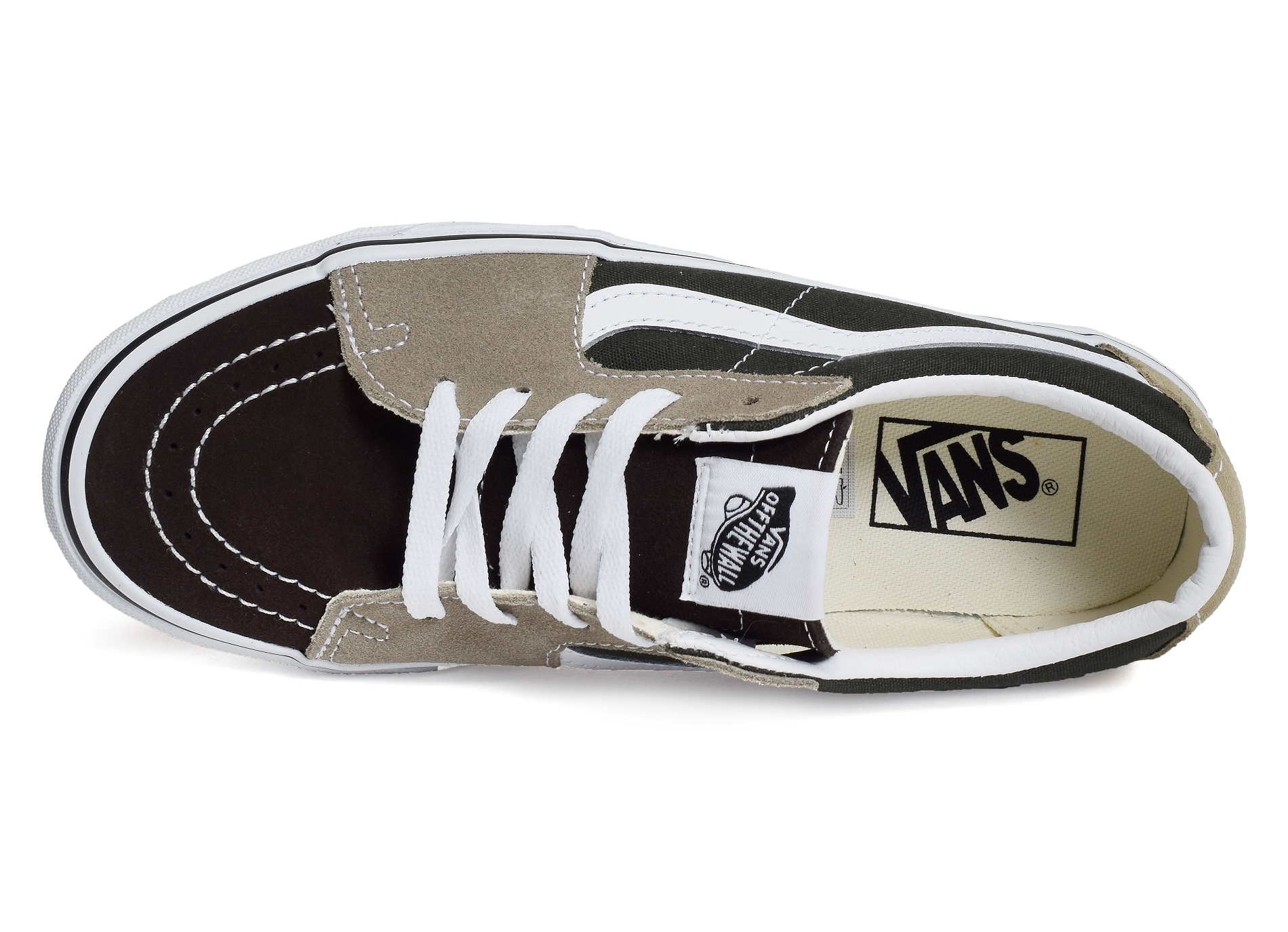 Ua sk8 low marron kaki