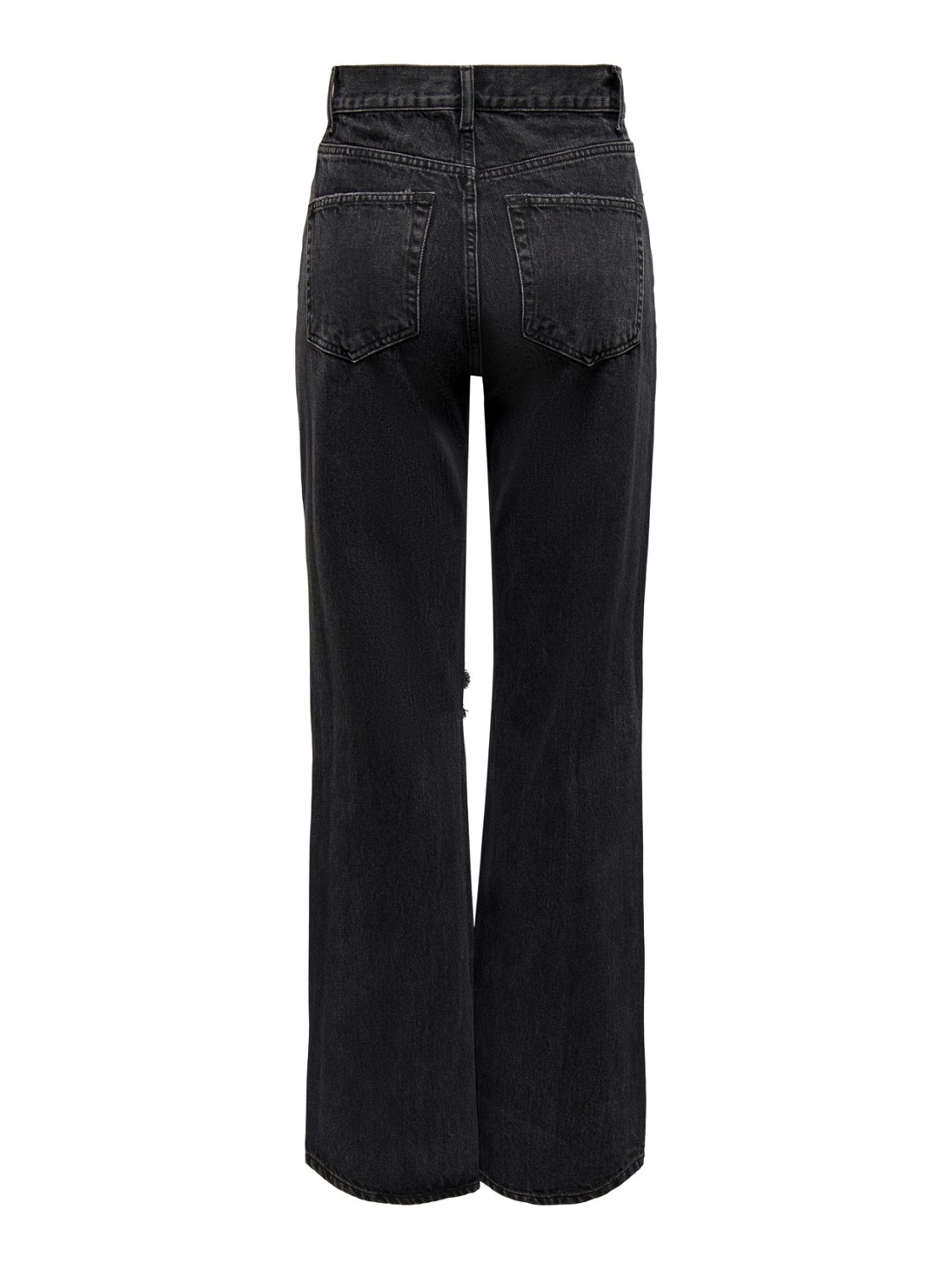 ONLCAMILLE Weiter Beinschnitt Jeans Washed Black