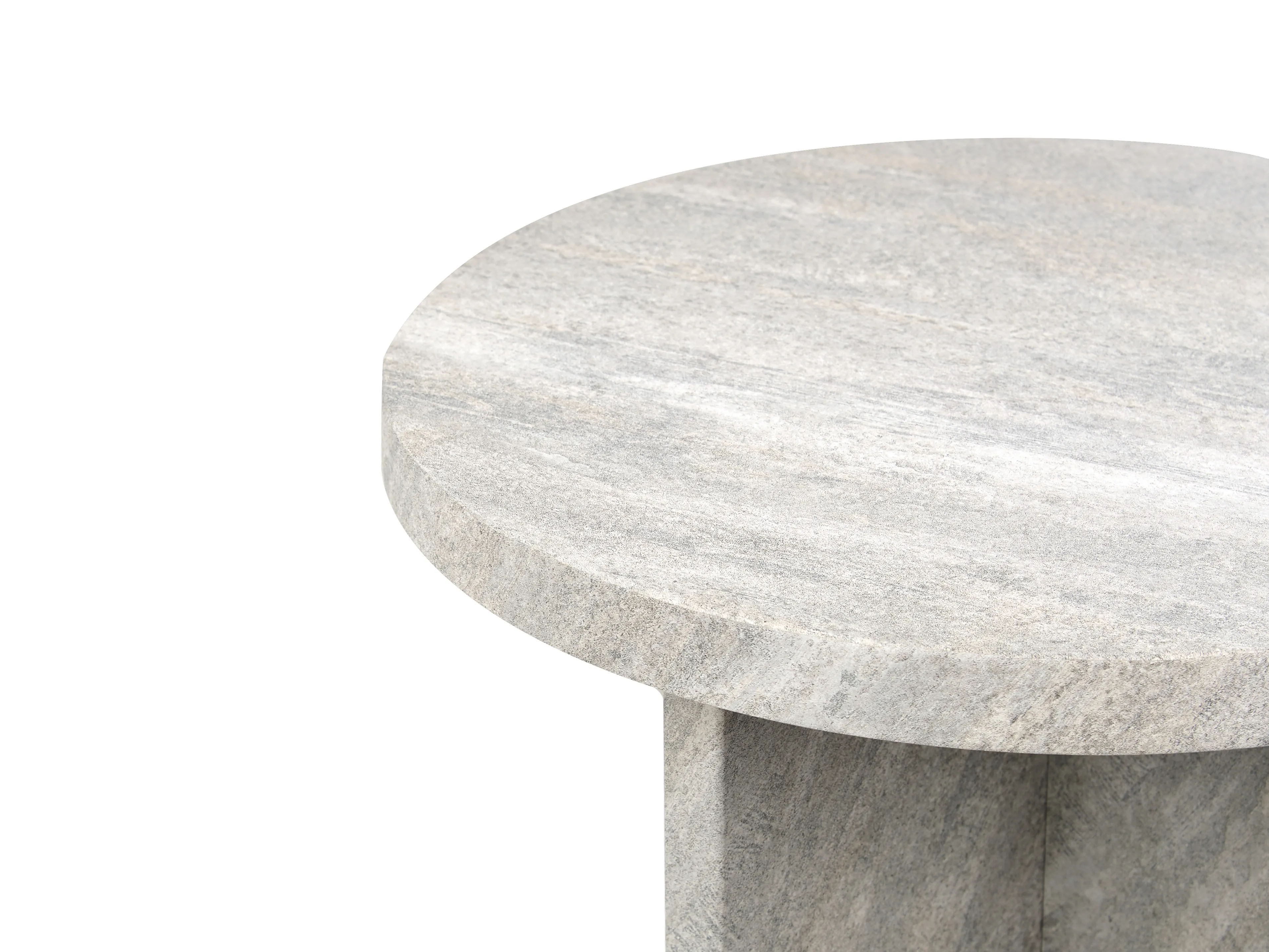 Bijzettafel STANTON Grijs beton-effect