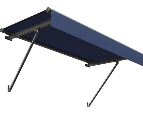 SCALA luifelframe RAL 8022 zwartbruin 120x90 cm stofdesign 6022
