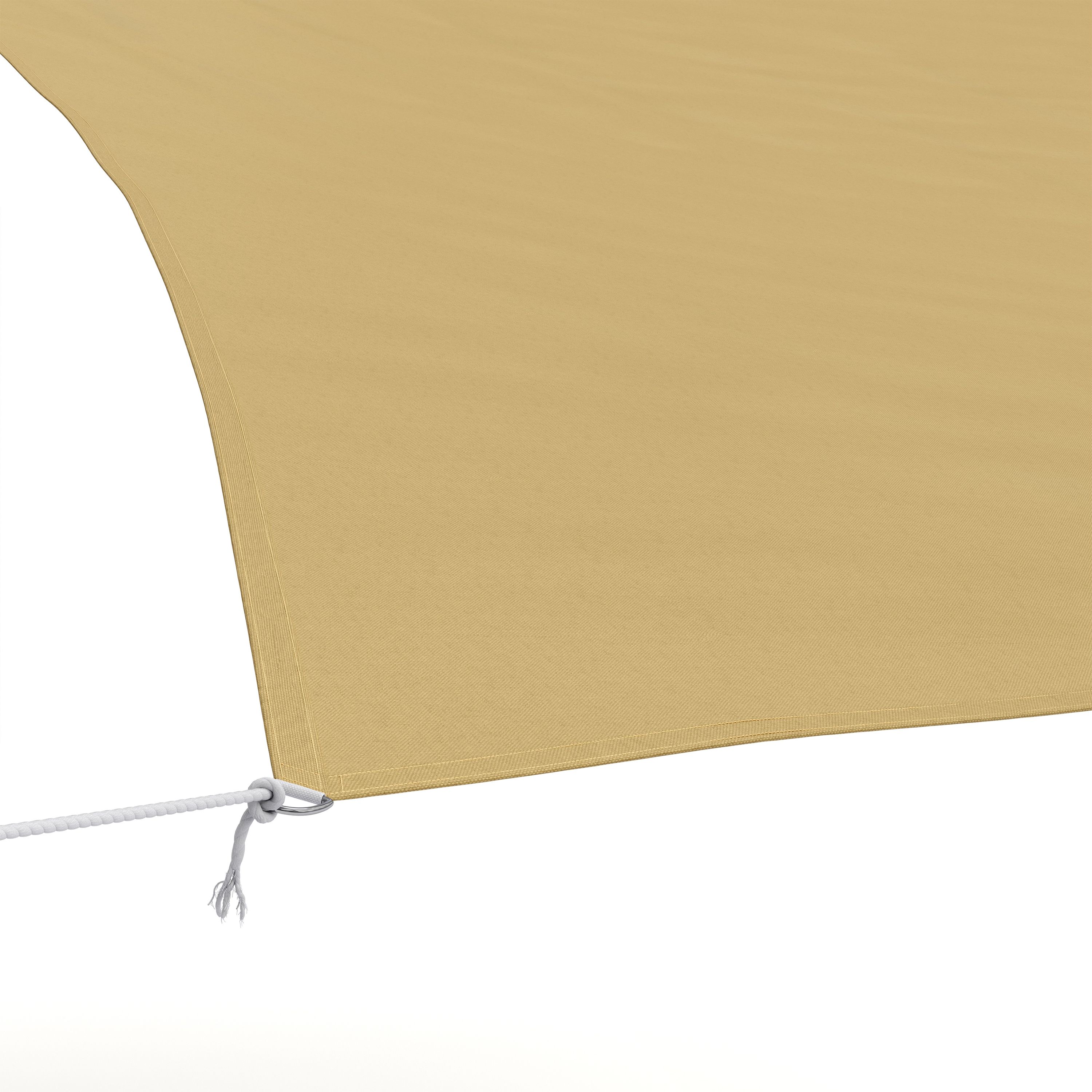 Sonnensegel Polyester Dreieck 3 x 3 x 3 m beige