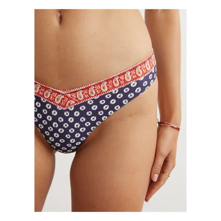 Boteh Bas de Maillot Cravat Isavella | Rose