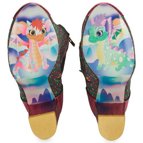 Irregular Choice - DITSY DARLING - Rose / Vert