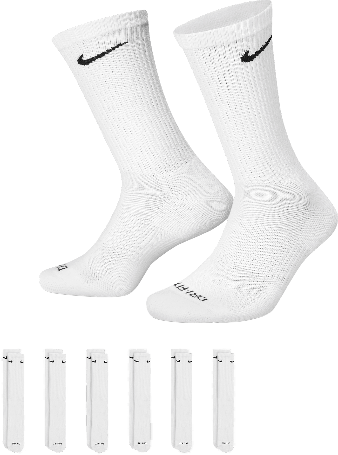 Nike Socken Weiß F100