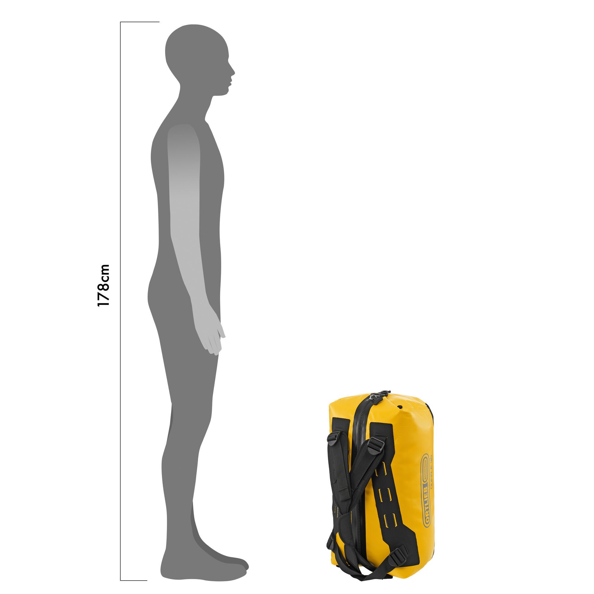 Ortlieb Duffle 40l Reisetasche sunyellow