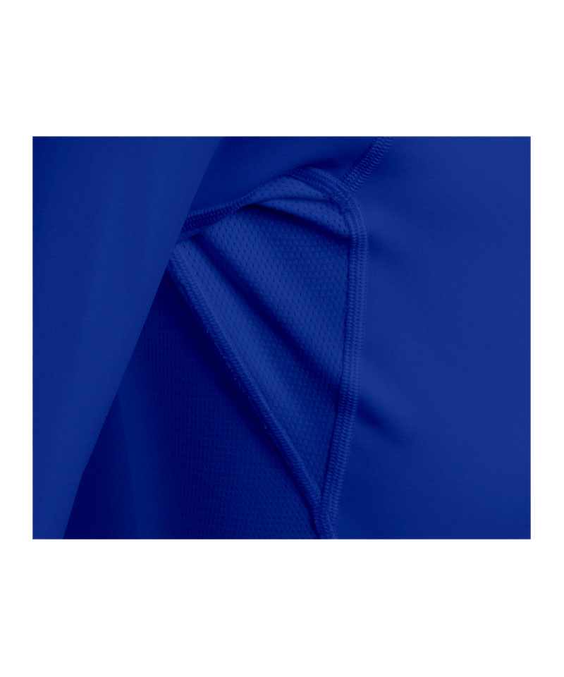 adidas Alphaskin Shirt langarm Kids Blau