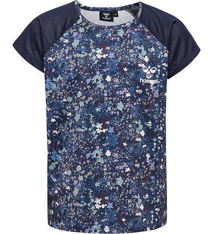 Hummel T-shirt - HmlTessa - Blåck Iris
