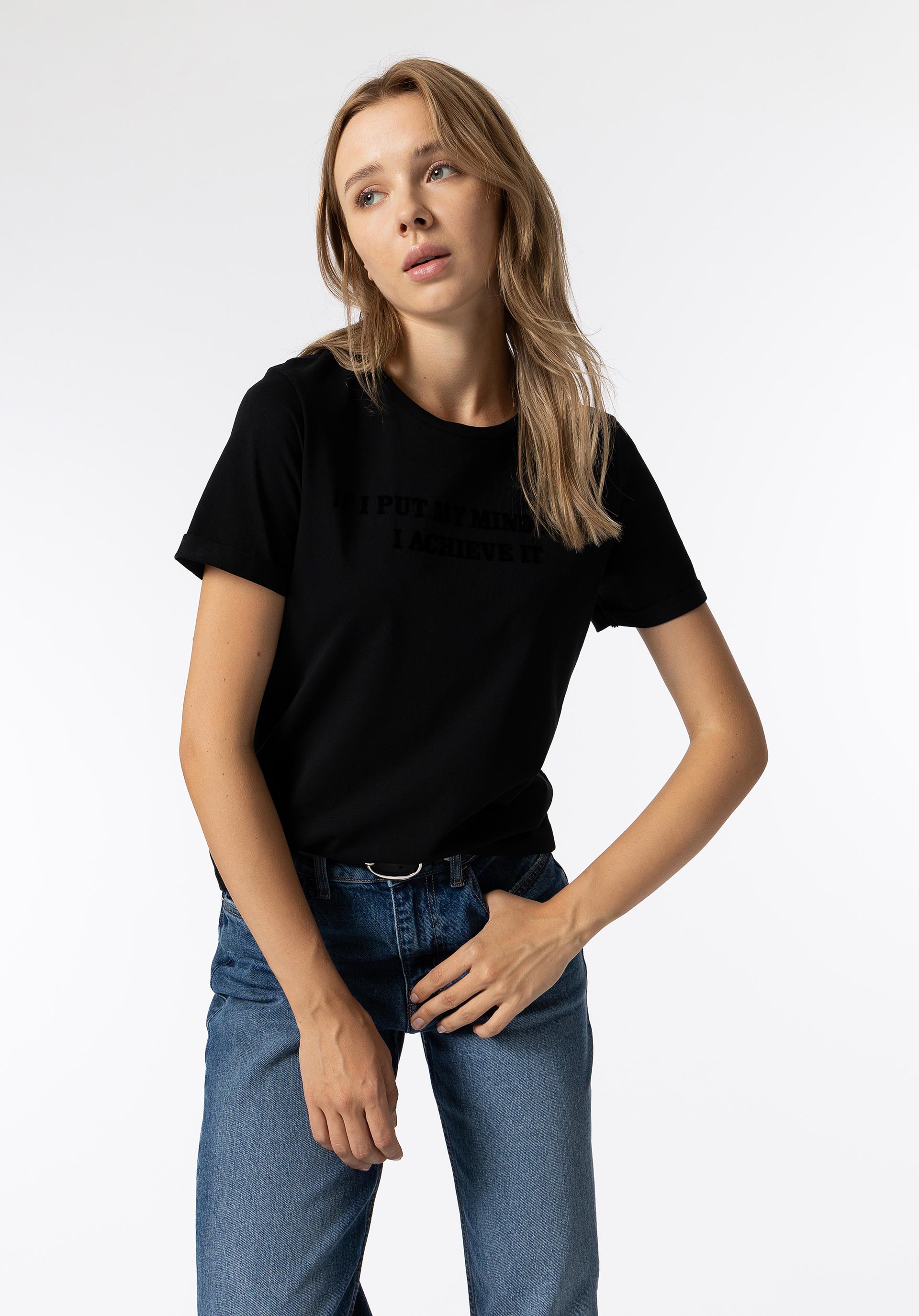 T-shirt com Mensagem