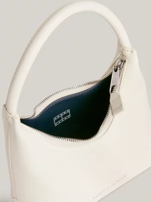 Bolsa de ombro Essential com logo metálico