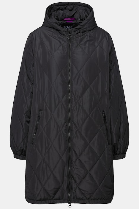 Leichtstepp-Mantel, wasserabweisend, 2-Wege-Zipper