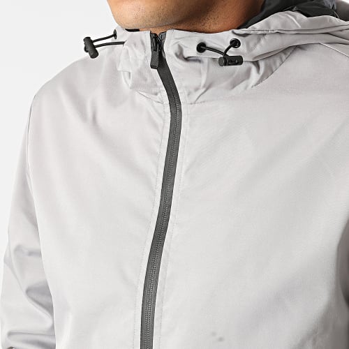 Veste Zippée Capuche ED002 Gris