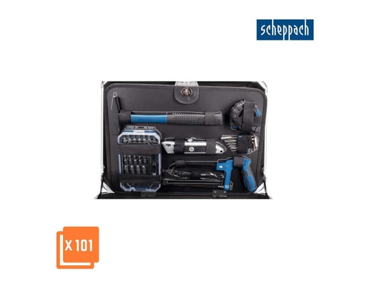 SCHEPPACH - Boîte à outils Coffret mécanicien 101 pièces - tb150