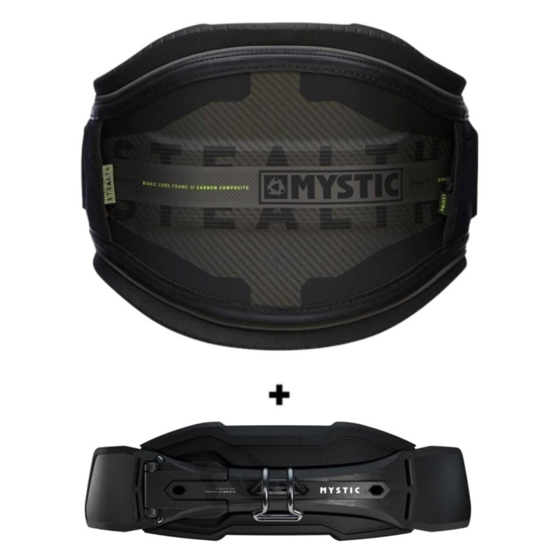 Harnais Ceinture Mystic Stealth Black 2022 + Boucle Stealth 2024 - The Corner Shop - The Corner Shop