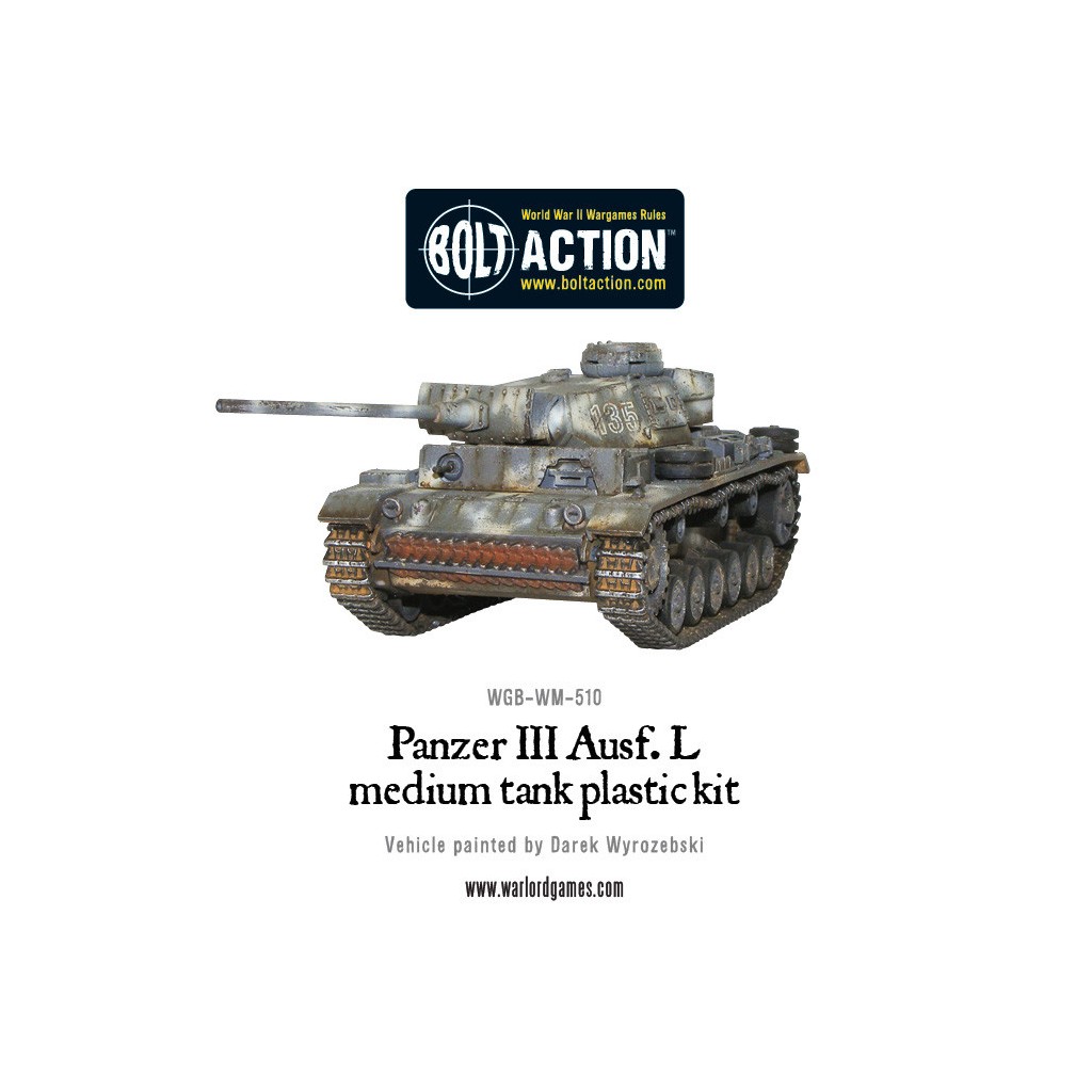 Bolt Action - German - Panzer III (Plastic Box)