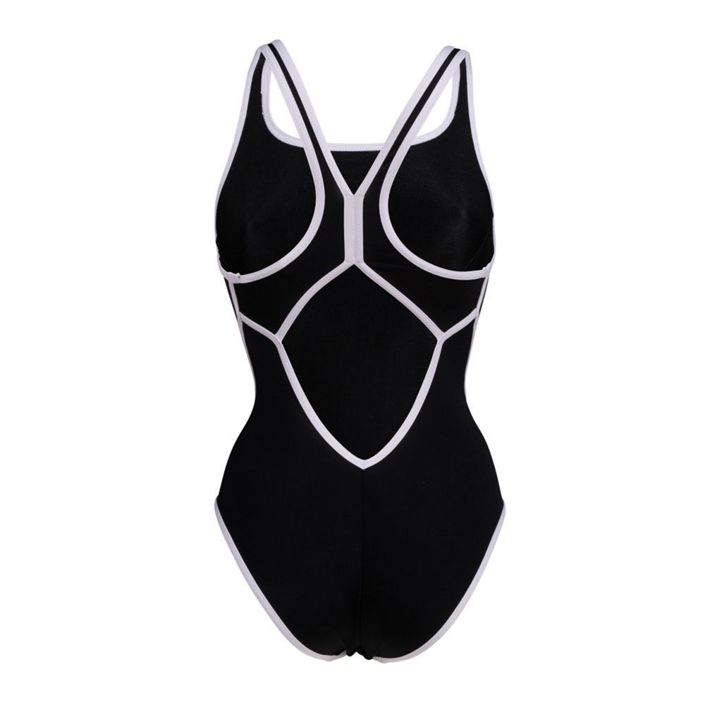 Arena PRO FILE V BACK - Maillot de bain 1 pièce Femme black/white